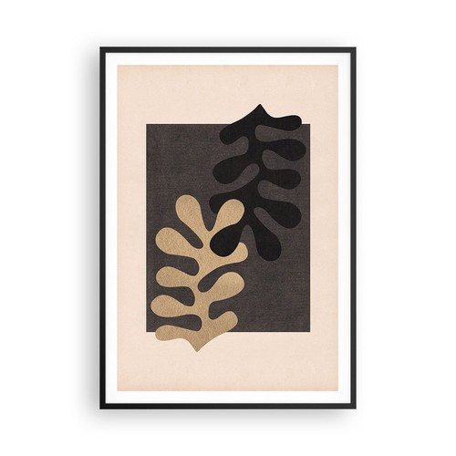 Poster 70x100cm foglie forma - foglie,