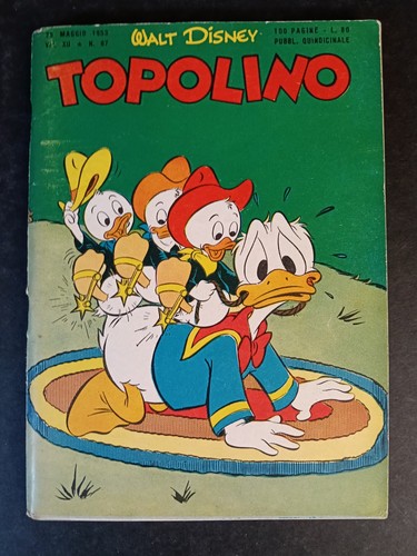 Topolino libretto originale - topolino,