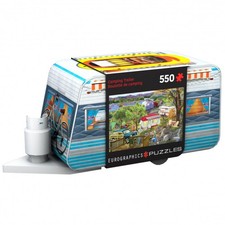 Puzzle rimorchio camper in - -,