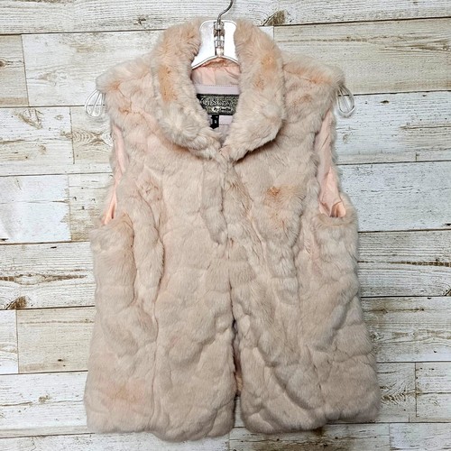 Gilet rosa pelliccia - , sintetica
