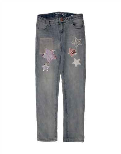 Jeans dritto desigual bambina - dritto,