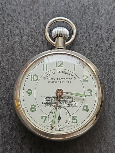 Railway timekeeper shock - timekeeper,