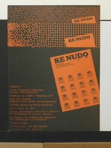 Nudo riviste controcultura - re,
