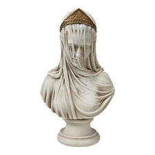 Scultura busto dama fanciulla