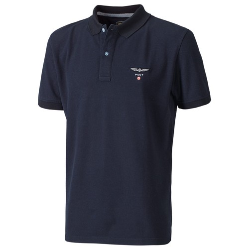 Pilot blue polo shirt small - pilot,