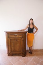 grande angoliera veneta antica legno massello olmo rovere XVIII secolo