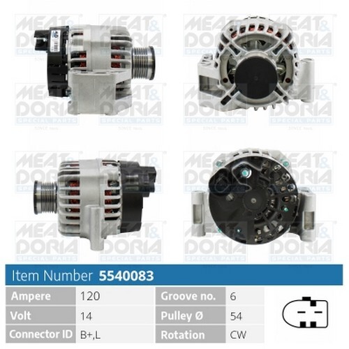 Alternatore per fiat - cv,