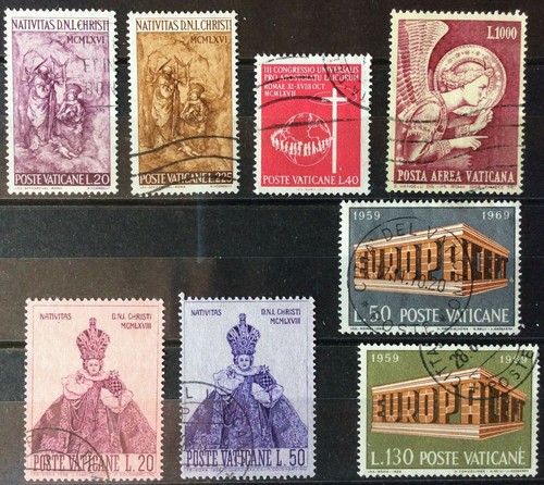 Vaticano 1966 1969 francobolli - 1966-1969,