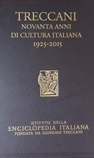 Treccani novanta anni - novanta, di