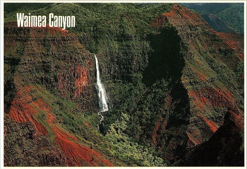 Cartolina waimea canyon - waimea,