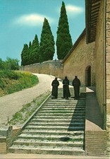 Assisi (PG) Chiesa San Damiano, Erta dei Cipressi e Strada x S. Damiano, 2 cart.