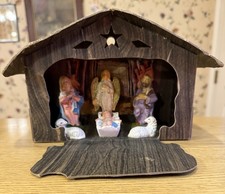 Presepe vintage anni 50 metà