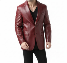 Blazer uomo pelle di pecora
