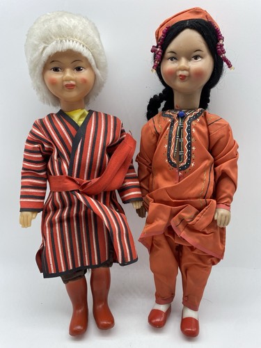Coppia bambole vintage - vintage, in
