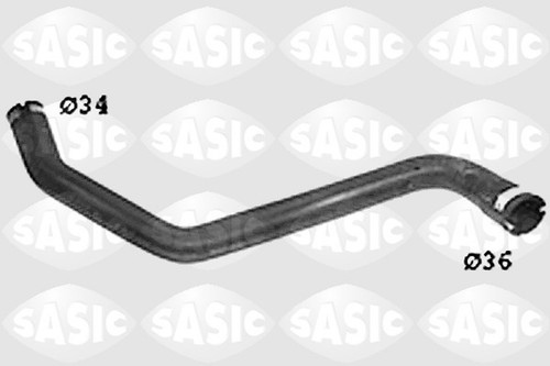 Tubo radiatore sasic swh6609 - tubo,