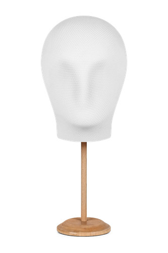 Espositore testa uomo alta - , con