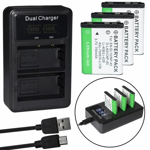 Batteria triplo caricatore - +triplo,