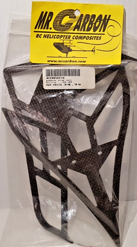 New carbon tail fin - new,