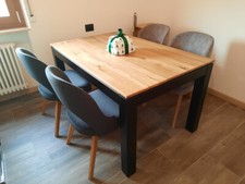 Tavolo In Rovere Massello