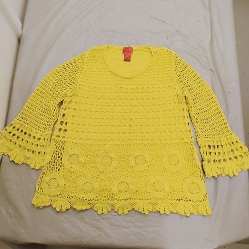 Maglione cristina giallo - v,