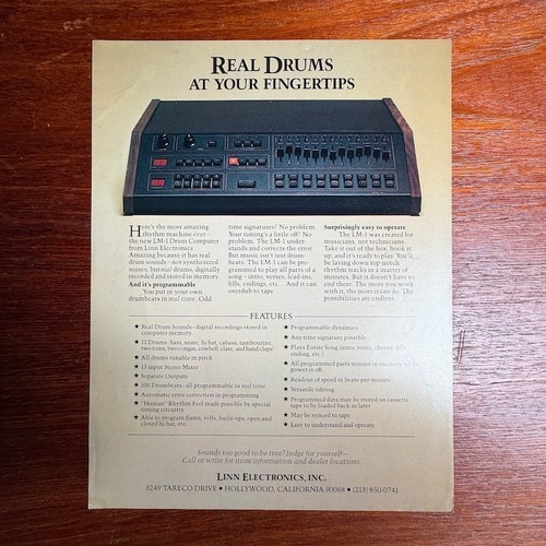 Vintage linn electronics 1 - vintage,