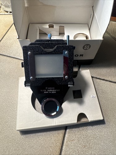 Canon slide duplicator - duplicator, 55