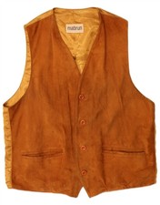MABRUN Gilet Uomo Scamosciato