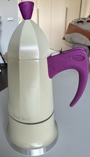 CAFFETTIERA IN ALUMINIO VILLA D' ESTE DA 4 TAZZE NUOVA- 21 CM-300ML- INTROVABILE
