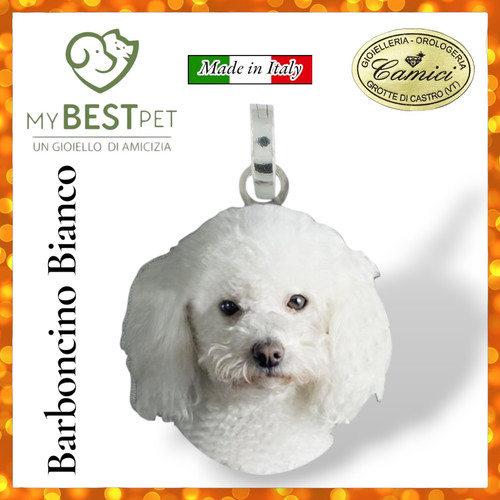 Ciondolo pendente cane argento