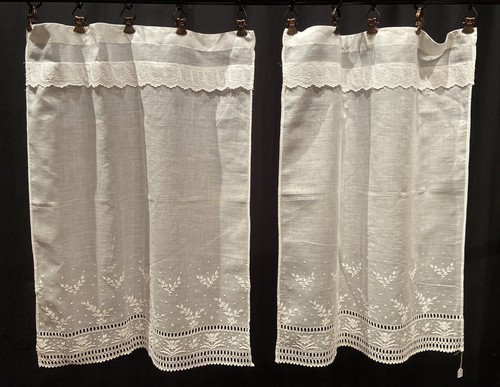 Antiche tendine tende coppia - tendine,