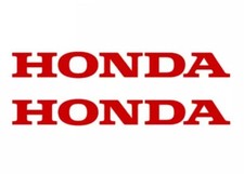 ADESIVI STICKERS ROSSI CM. 20 SCRITTE HONDA X AUTO E CARENE MOTO
