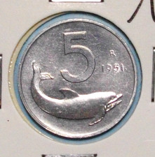 5LIRE 1951-1998 FDC ENTRA