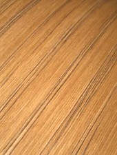 Teak SaRaiFo Impiallacciatura Teka Teck Grosso 250x31-32cm Nachhaltiges Legno