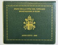 CITTA' DEL VATICANO 2005  DIVISIONALE 8 MONETE FDC