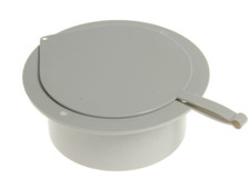 Tappo flangia ø125 mm. installazione vetro condizionatore pinguino De'Longhi