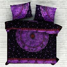 Trapuntino copripiumino zodiaco astrologia indiana Doona piumino mandala biancheria da letto queen