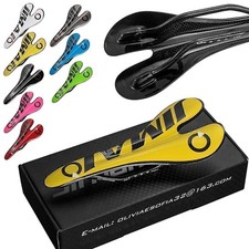 1x Sella MTB Fibra di Carbonio Fit Mountain Cycling Strada Bicicletta Durevole Multi