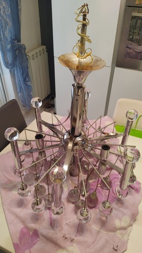 Lampadario anni 80 - lampadario,