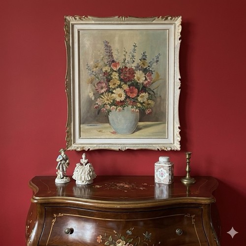 Quadro fiori antico 900 - fiori,