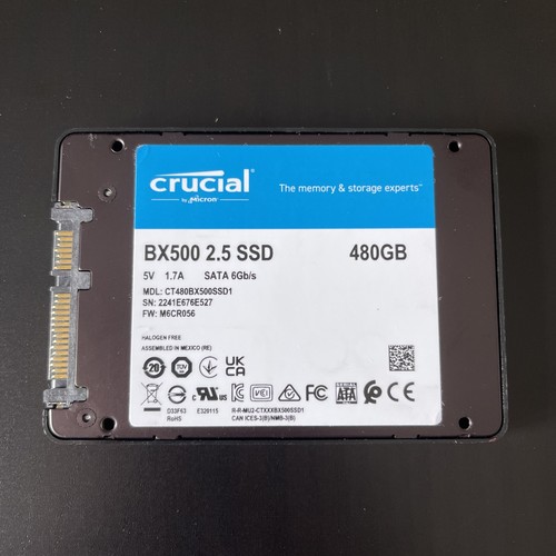 Crucial bx500 500gb ssd - crucial, 2,5"