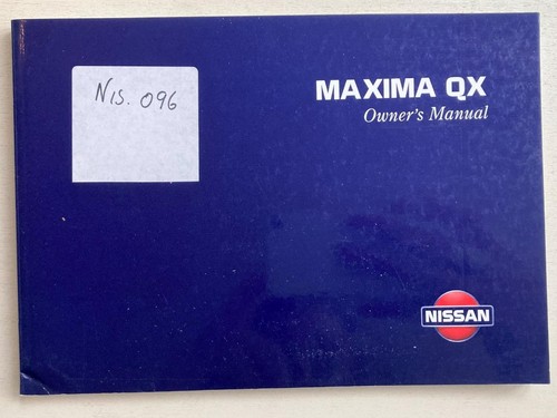 Nissan maxima manuale - maxima,