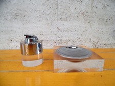 70s Plexiglass Design Ashtray