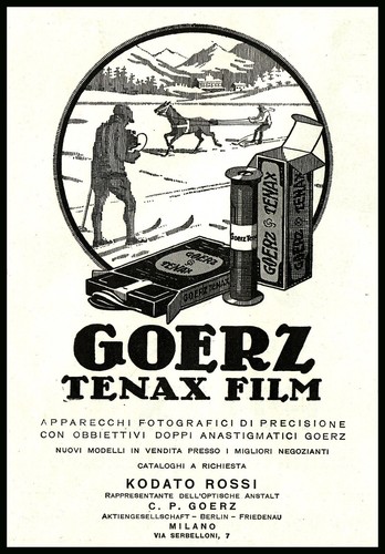 Pubbl 1923 goerz lastre - goerz,