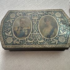 Scatola di metallo Silver Jubilee del 1910-1935