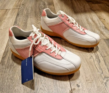 Bally Golf scarpe da donna Avenida bianco/rosa | pelle | Flexitec | numero 36-40 2/3