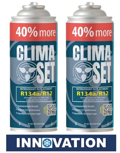 Clima r134a r12 gas - ac,