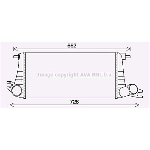 Intercooler alluminio - intercooler, in