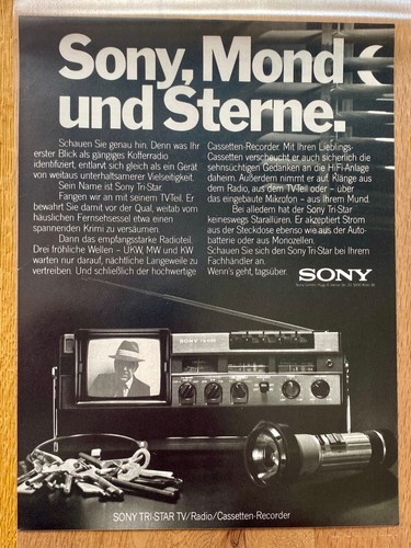 Sony tri star radio - tri-star,