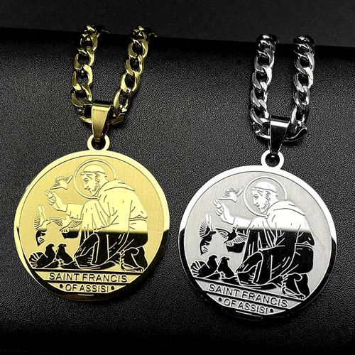 Collana medaglia san - collana,