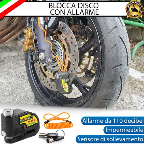 Blocca disco con allarme 110 - blocca,
